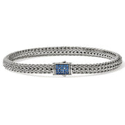 JOHN HARDY Sterling Silver & Blue Sapphire Icon Bracelet, 5MM